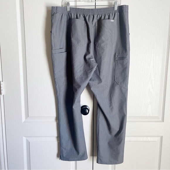 Figs XL Graphite Gray Yola Skinny Scrub Pants TW2000R - Picture 2 of 5